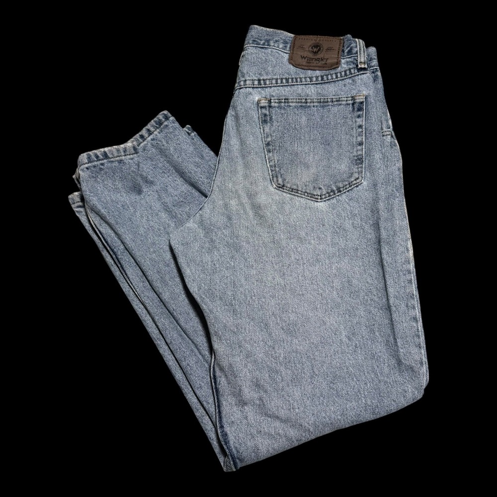 2000s Wrangler WPL6428 100% Cotton Stained Jeans‎ Men's 31x30 (Fits 30.5x29.5)